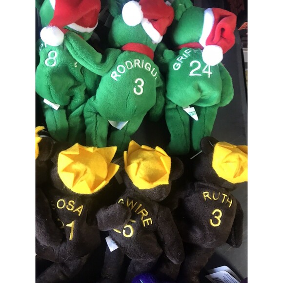 Bamm Beano's Lot Of 20 New NWT Baseball Player MLB Collection Beanie Free Ship - Picture 15 of 16